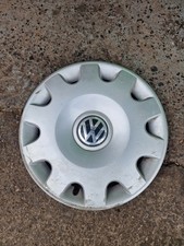 pair of Genuine Volkswagen Golf MK4 15" Wheel Trims Hub Caps x2 Passat Bora VW