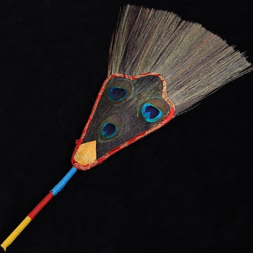 Tibet buddhist peacock feather - tibet,
