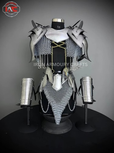 Medieval brave lady armor - brave,