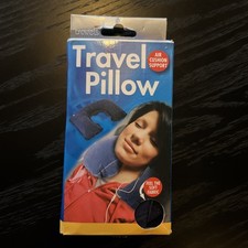 Travel Pillow. Air Cushion Support. Soft Fabric 
