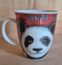 Rare Dunoon Stoneware Nevis Shape Large Mug Panda Bears Jane Brookshaw Scotland