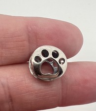 Pawprint Bead Charm for