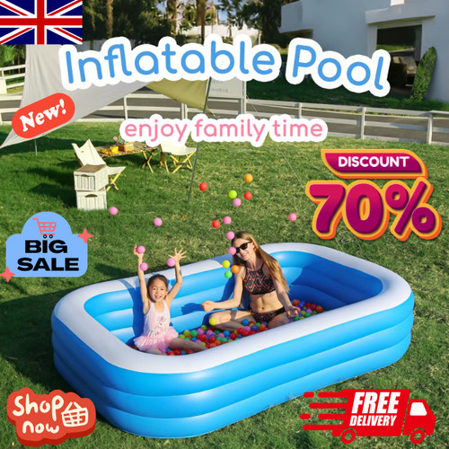 Inflatable paddling pool - paddling, kids
