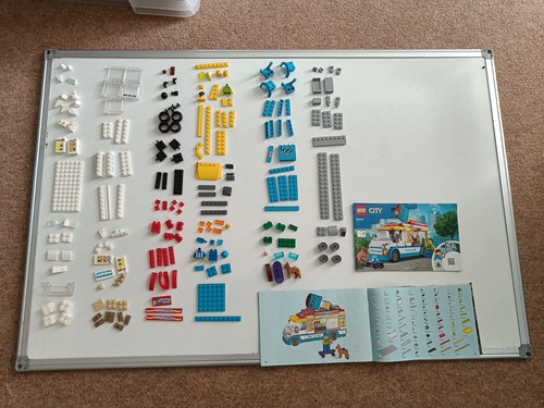 Lego city ice cream - city, truck