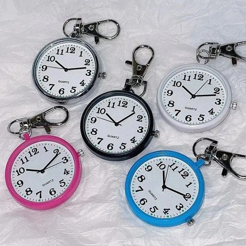 1pc mini pocket watch keychain - 1pc,