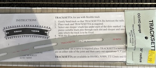 Radius tracksetta oo - 30”,