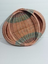 Vintage Woven Wicker Straw