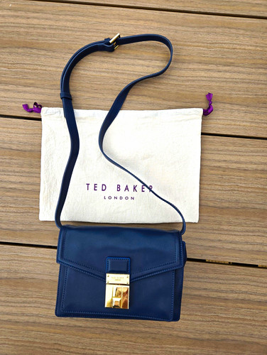 Ted baker navy leather - ted,