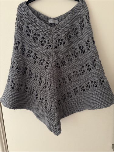 Peruna grey chunky knit - grey,