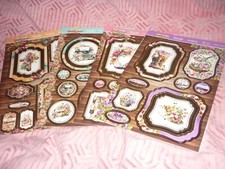 4 HUNKYDORY ADORABLE SCORABLE FLORAL DREAMS KITS 4 A4 TOPPERS 8 CARDS 12 INSERTS