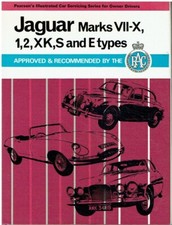 JAGUAR Mk1&2 MkVII-X XK120/140/150 S E TYPE '50-69 OWNER SERVICE MANUAL *H.BACK*