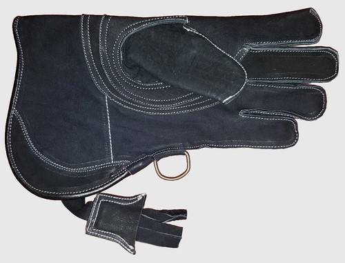 Falconry glove layer nubuck - falconry,