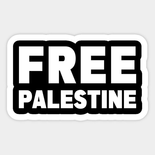Free palestine wall - free,