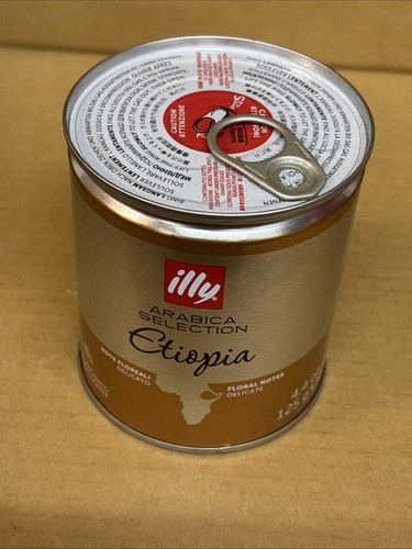 Illy etiopia ground coffee - x,
