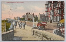 Skegness North Parade Postcard