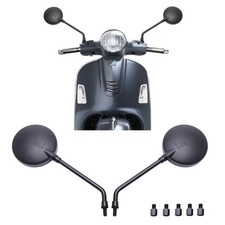 2x Motorcycle Round Side