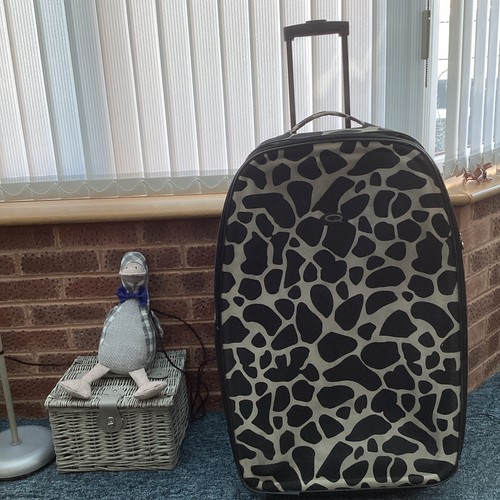 Extra large pattern suitcase - extra,
