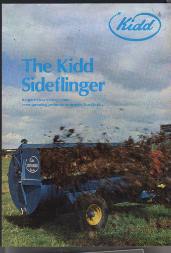 Kidd sideflinger rotary - kidd, "sideflinger"