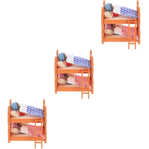 Miniature doll bunk - miniature, bed