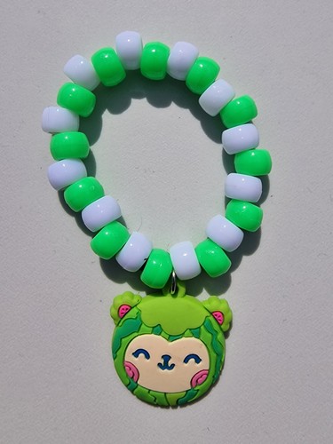 Green and white - and,