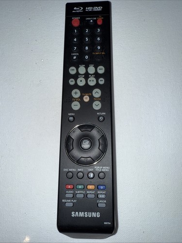 Samsung remote 00075a - samsung,
