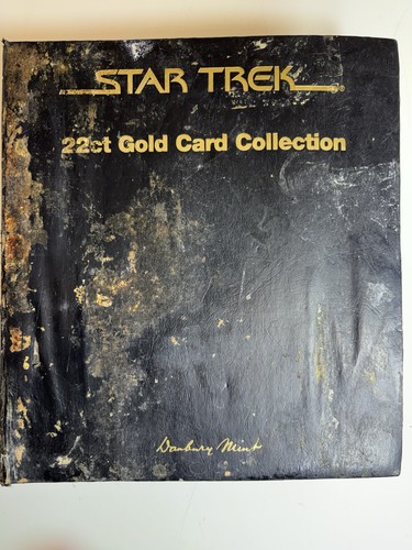 Danbury mint star trek 22ct - star,
