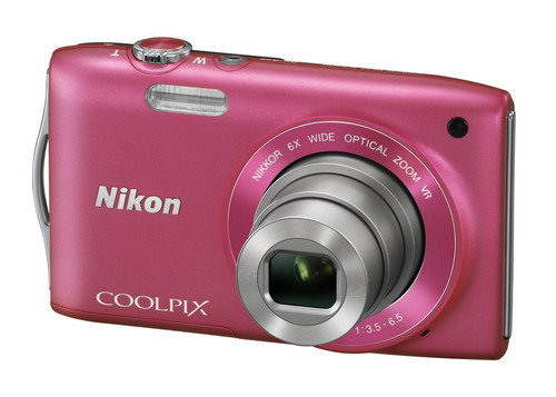 Nikon coolpix s3300 strawberry - coolpix,