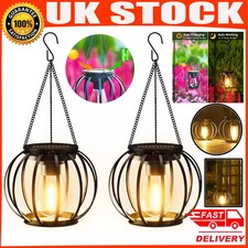 2Pcs Solar Lanterns Waterproof