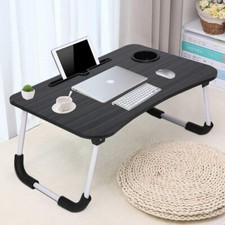 Folding Laptop Table Stand Bed Tray Sofa Lap Computer Desk Notebook Breakfast