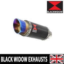 BLACK WIDOW CARBON + BLUE TIP