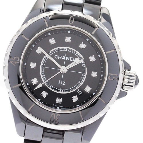 Chanel j12 h1625 black - chanel, ceramic