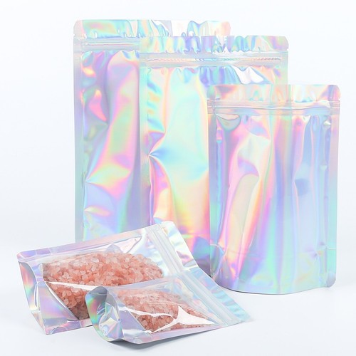Clear holographic silver - clear,