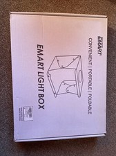 Emart 14" x 16"(35X40cm) Photography Table Top Light Box 52 LED Portable Photo S