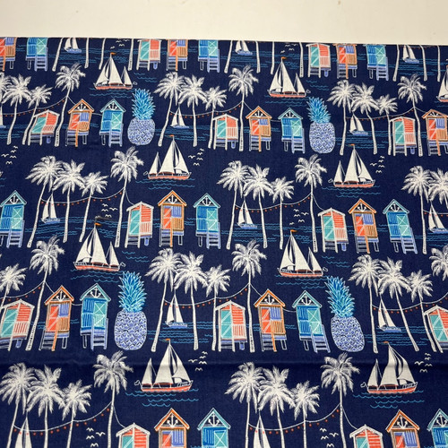 Beach houses sail boats - beach,