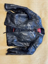 Alpinestars Leather Jacket for motorcycle - Black size EU 54 (XL) - Used