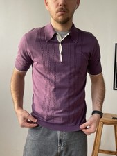 John Smedley Men’s Purple