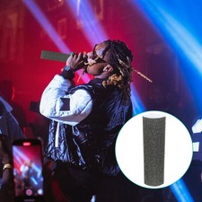  Diamante Microphone Sleeve Mikrofon Griffabdeckung Covers Reusable