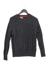 AUBIN Men's Jumper M Grey 100%