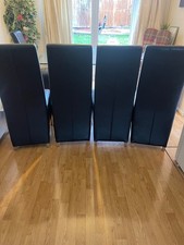 black Dining chairs Faux Leather high backed  set of 4PC COLLECTION ONLY