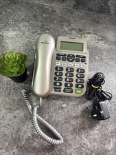 Binatone Speakeasy 3685 Large Button Disabled Elderly Phone corded silver