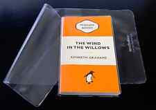10x PAPERBACK BOOK COVERS clear plastic SMALL SIZE