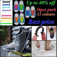 Shoe Laces Silicone Elastic No