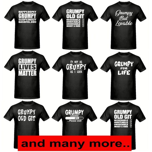 Grumpy funny novelty shirts - funny,