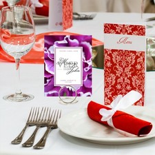  6 Pcs Wedding Table Number