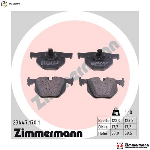 Brake pad set - brake,