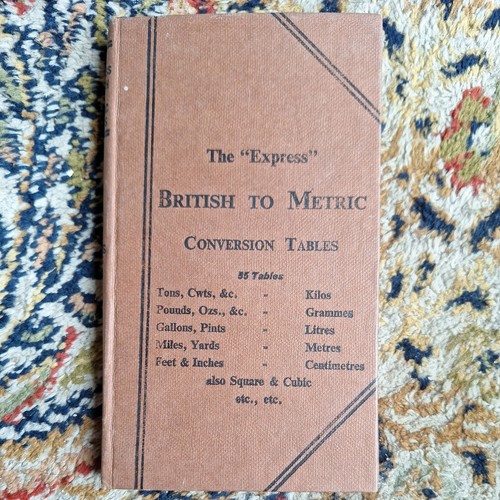 Old book british metric - to,