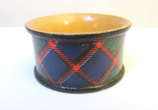 Antique Tartanware Napkin Ring