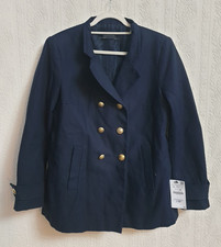 Zara navy blue military - zara,