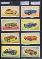 Lucari & Sons Cigarette Cards (Malta) - Motor Cars - complete set