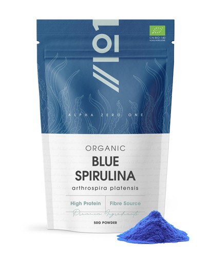 Alpha01 organic blue spirulina - organic,
